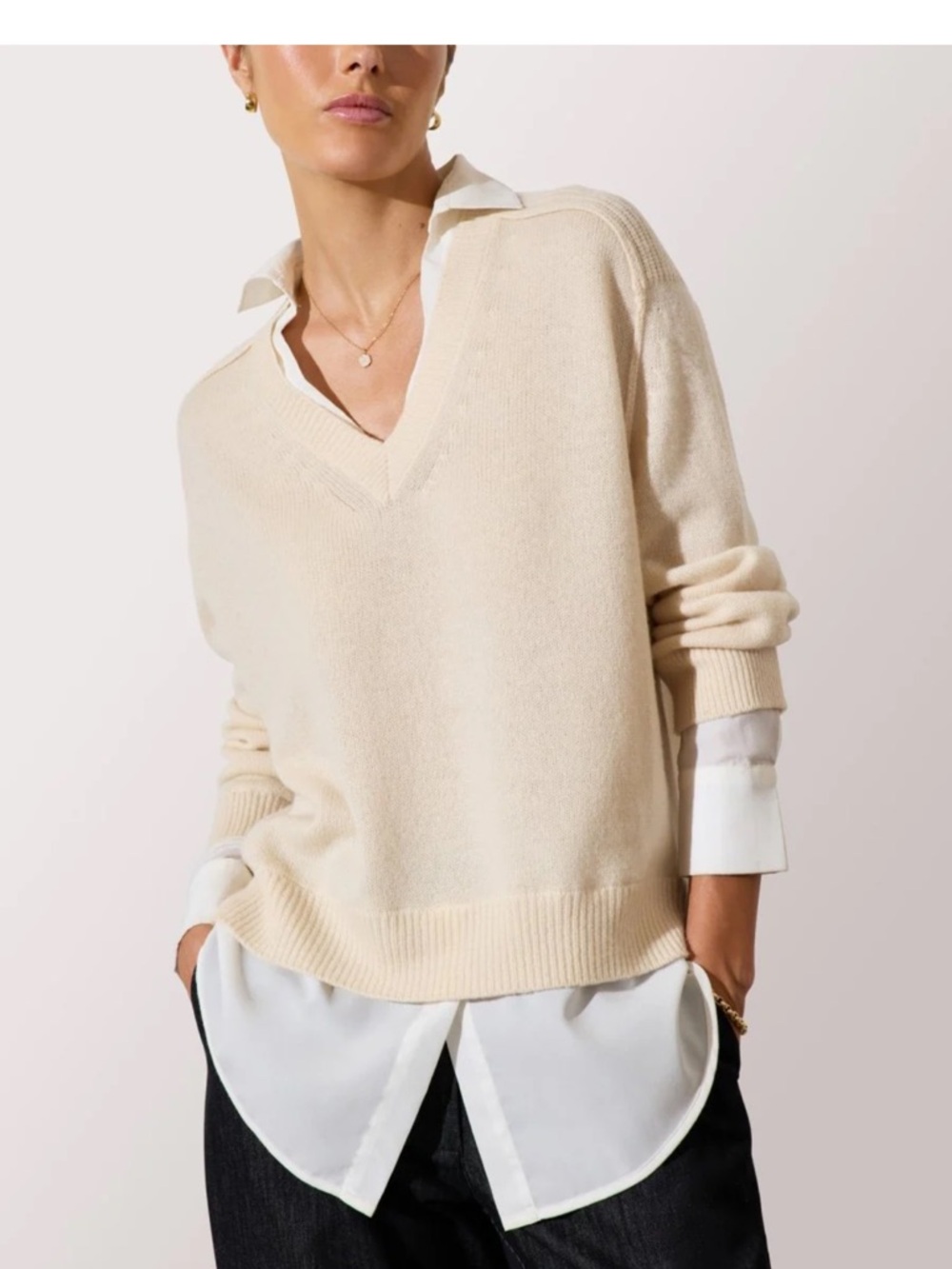 Brochu Walker The Looker V-Neck Sweater